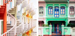 Singapore shophouses