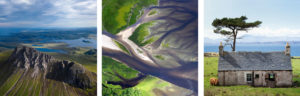 Highlands scotland triptych photography set